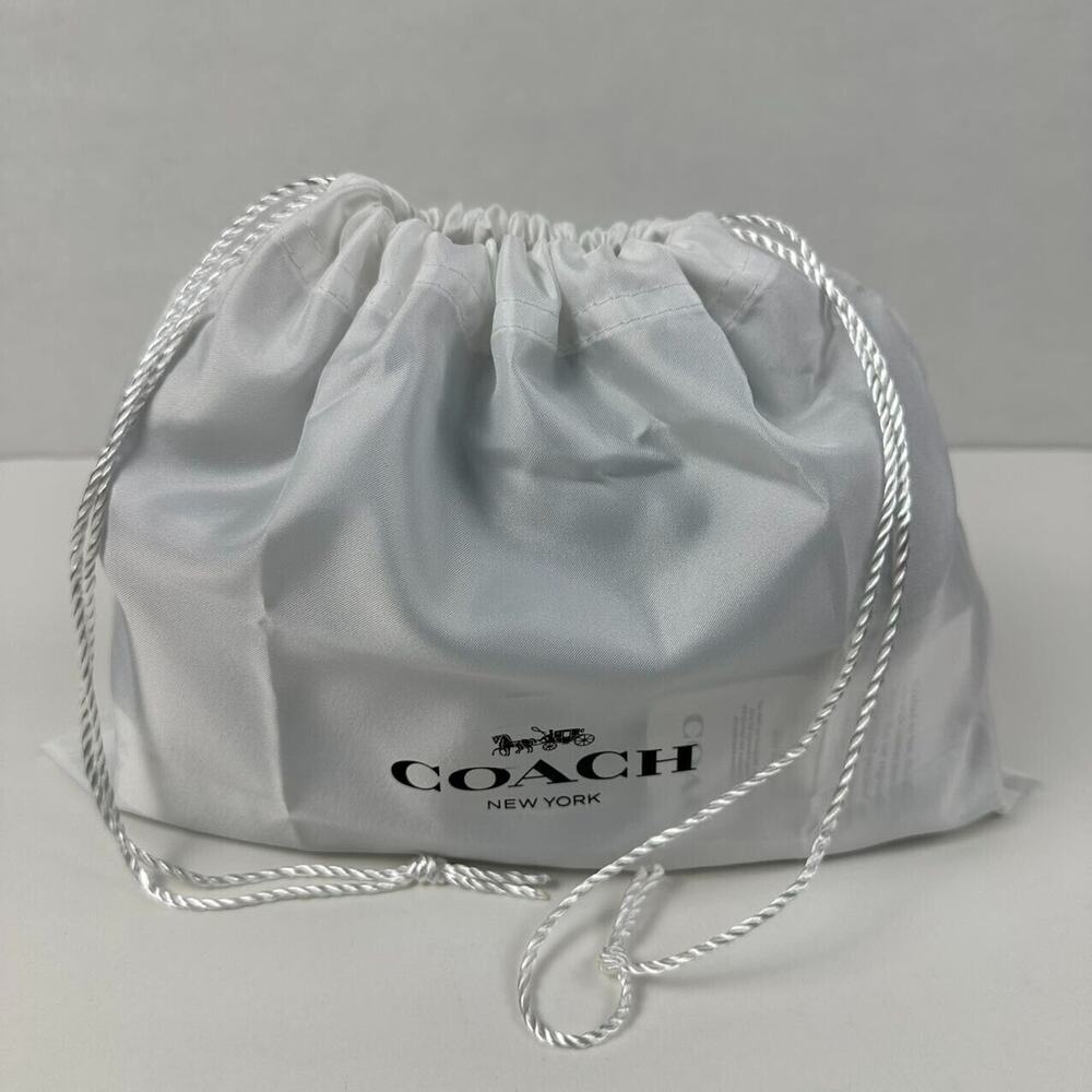 Coach Tabby CR701 Denim Brass/Indigo Shoulder Bag 20 With Quilting - Picture 14 of 14